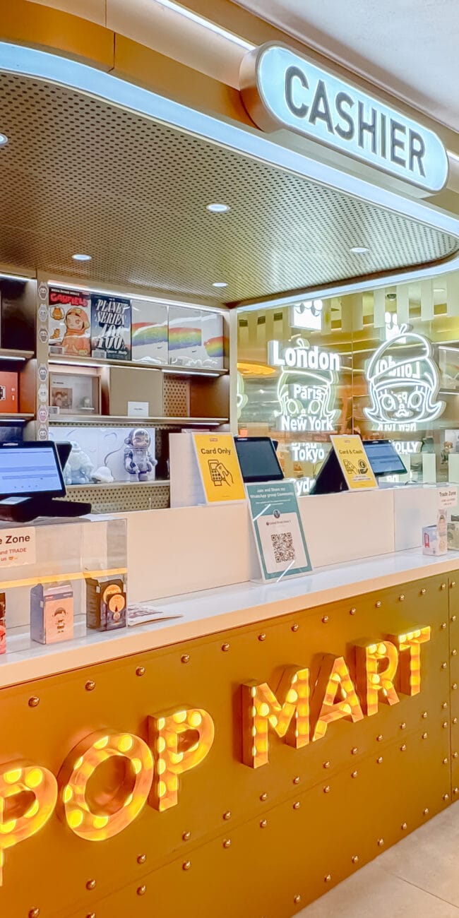 POP MART - Design & Build fit-out Projects in Oxford Street