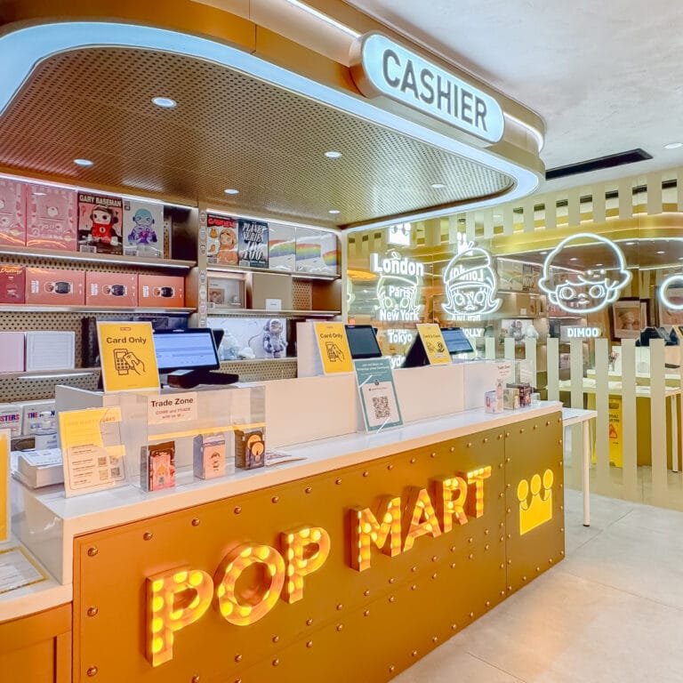 POP MART store on Oxford Street, London, by LCC