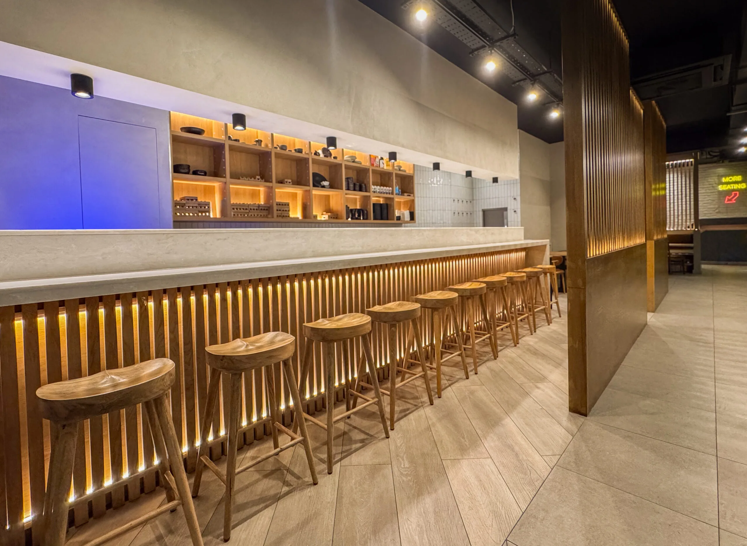 Kintan Japanese BBQ Fit Out, Oxford Circus