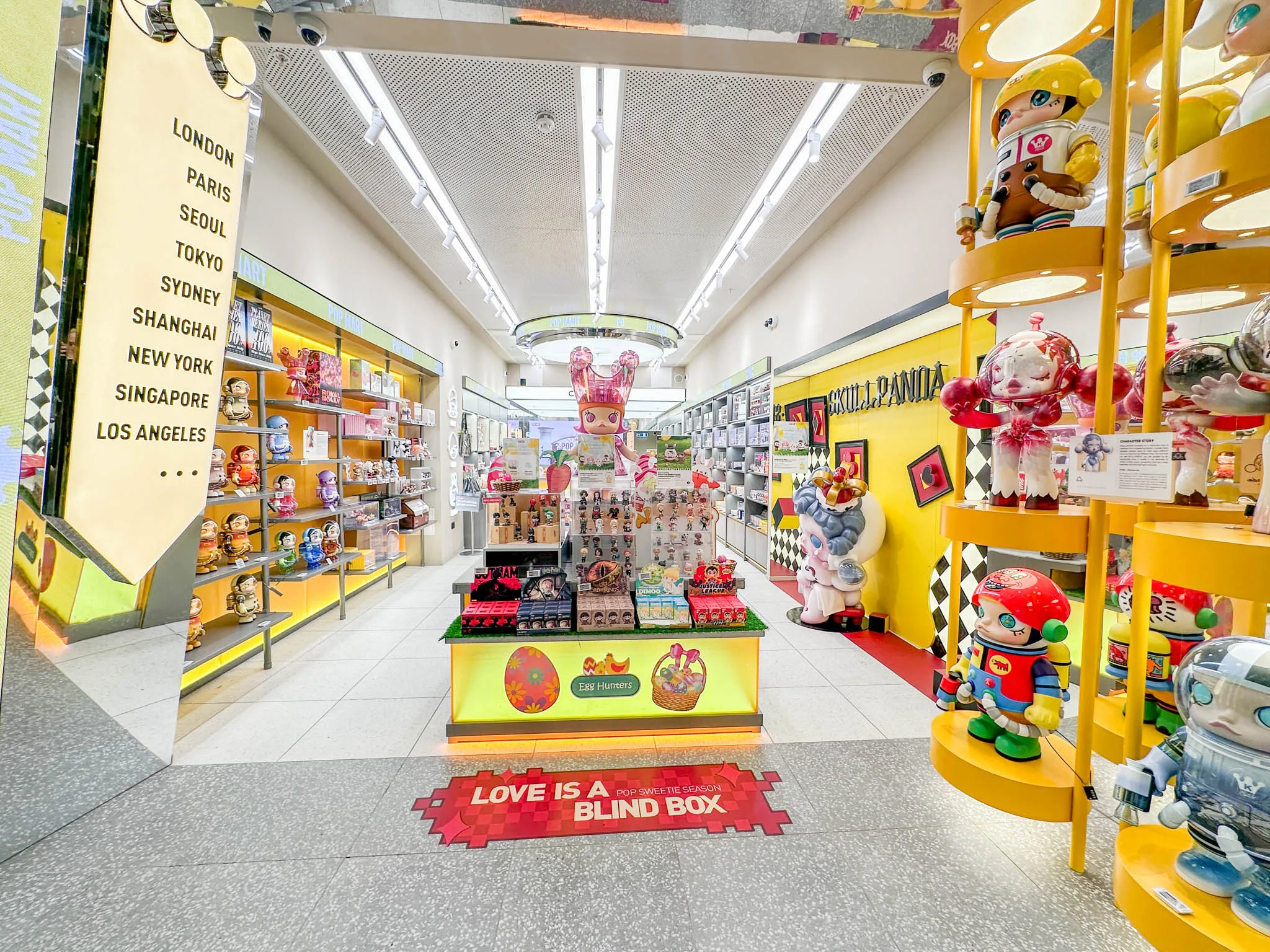 POP MART Westfield Stratford City retail fit-out by LCC