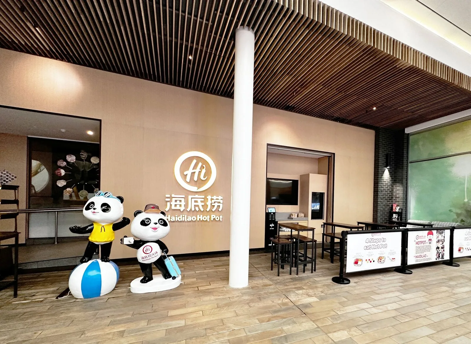Haidilao Hotpot The O2 London restaurant fit-out by LCC