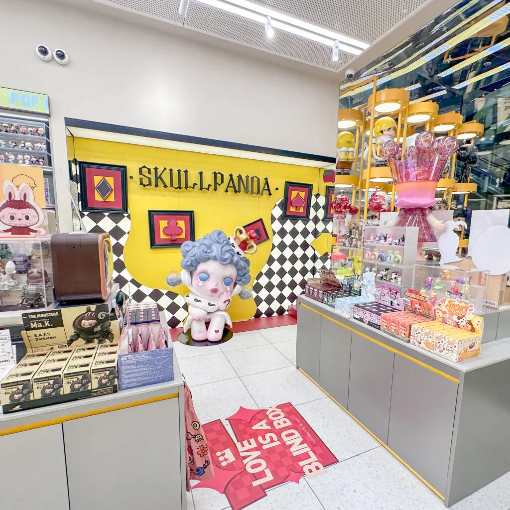 POP MART Westfield Stratford City retail fit-out by LCC – view 2