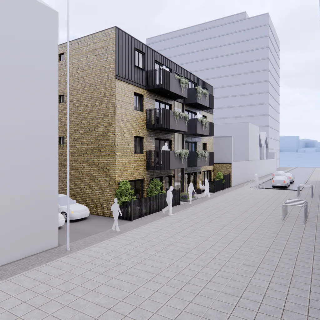 New Build Residential Development, Chiswick, London – project photo by LCC