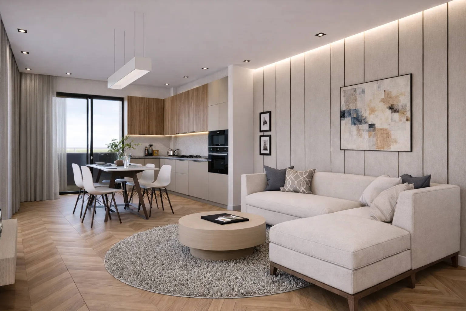 High-Spec Residential Interior Scheme, Birmingham – project photo by LCC