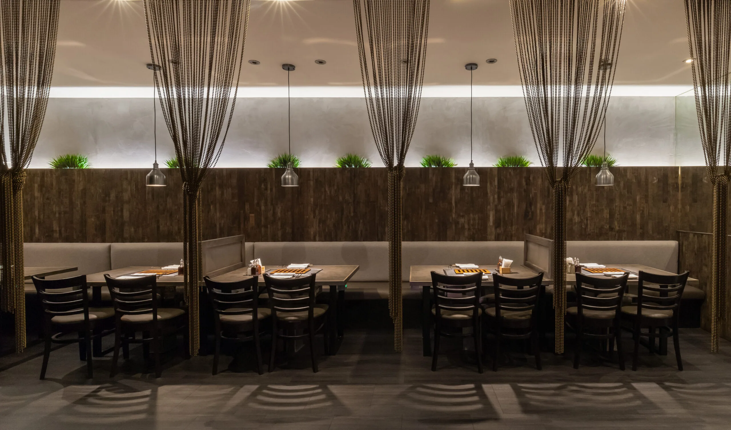 Kintan Japanese BBQ High Holborn restaurant fit-out by LCC – view 2