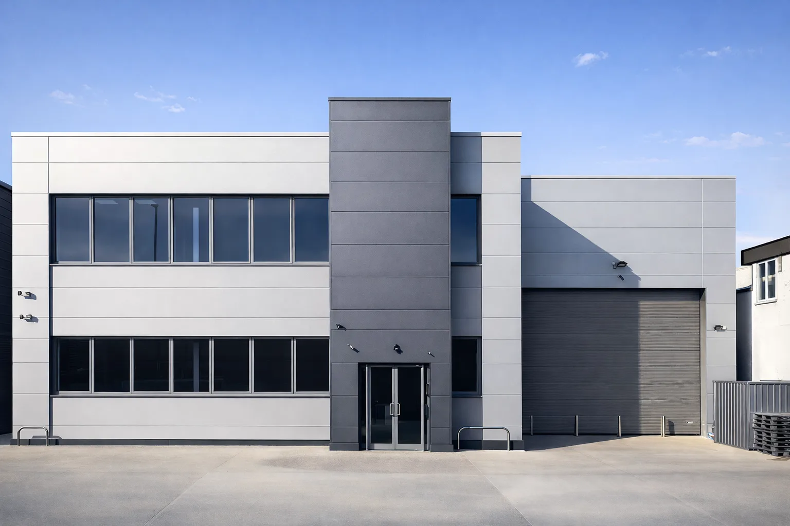 Industrial warehouse refurbishment by LCC