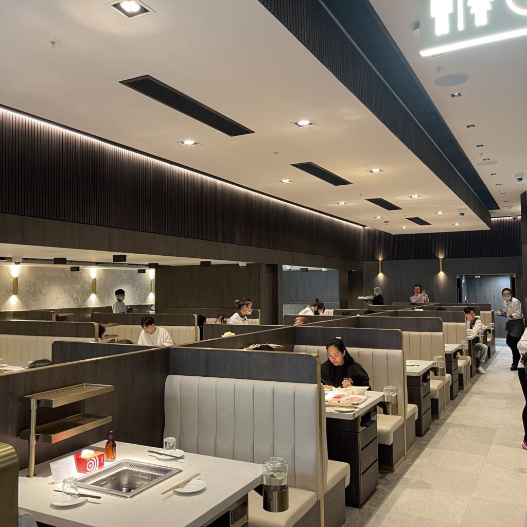 Haidilao Hot Pot restaurant fit-out, Bullring Birmingham, by LCC – photo 3
