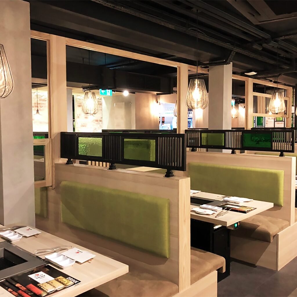 Kintan Japanese BBQ restaurant fit-out, Oxford Circus, London, by LCC – photo 2